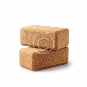 Cork yoga blocks